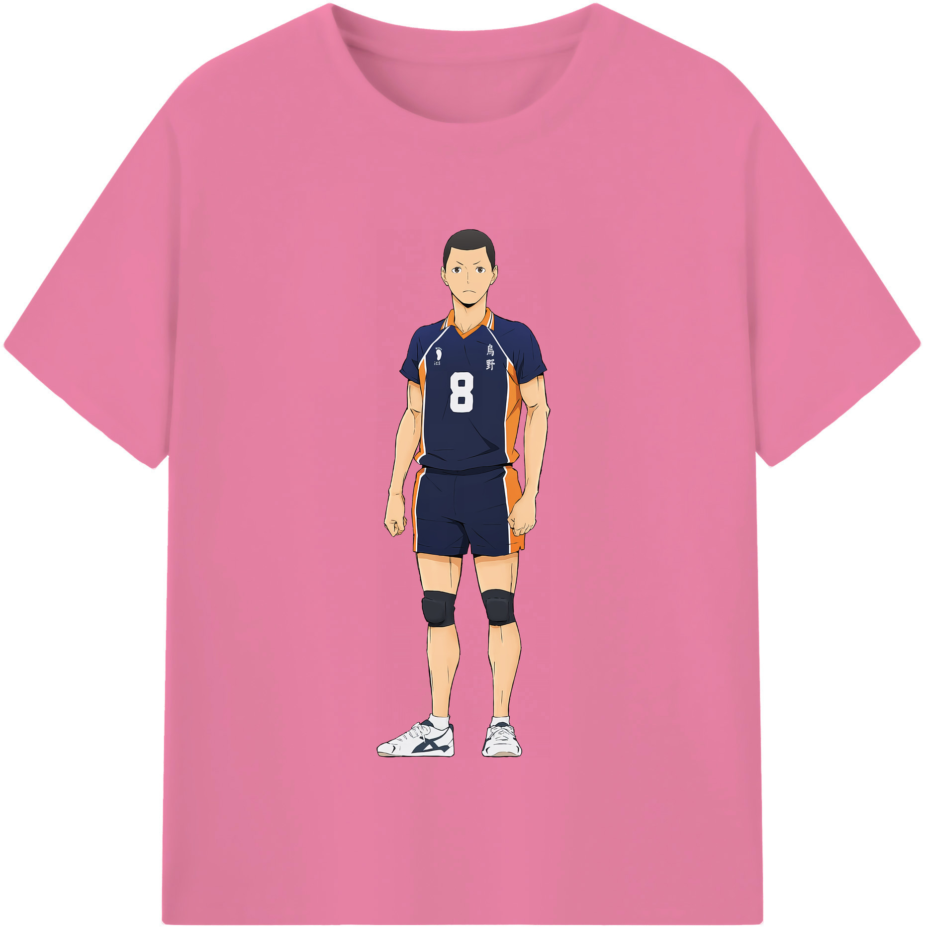 （画像用） ハイキュー!! Haikyu!! 綿100％半袖Tシャツ（フロントプリント）